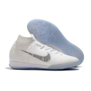 Nike Mercurial SuperflyX VI Elite IC Kopačky Dětské – bílo modrá